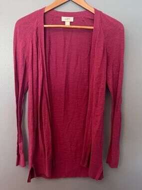 LOFT Lightweight Open Front Cardigan